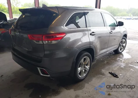 2017 Toyota Highlander Limited из США, поврежденный, VIN 5TDDZRFH6HS411114